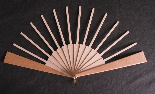 Fan Sticks To Fit Joan Kelly Patterns with Light Guard Sticks